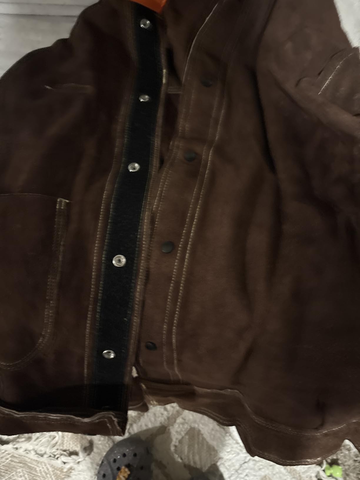 YESWELDER Leather Welding Jacket customer photo 2