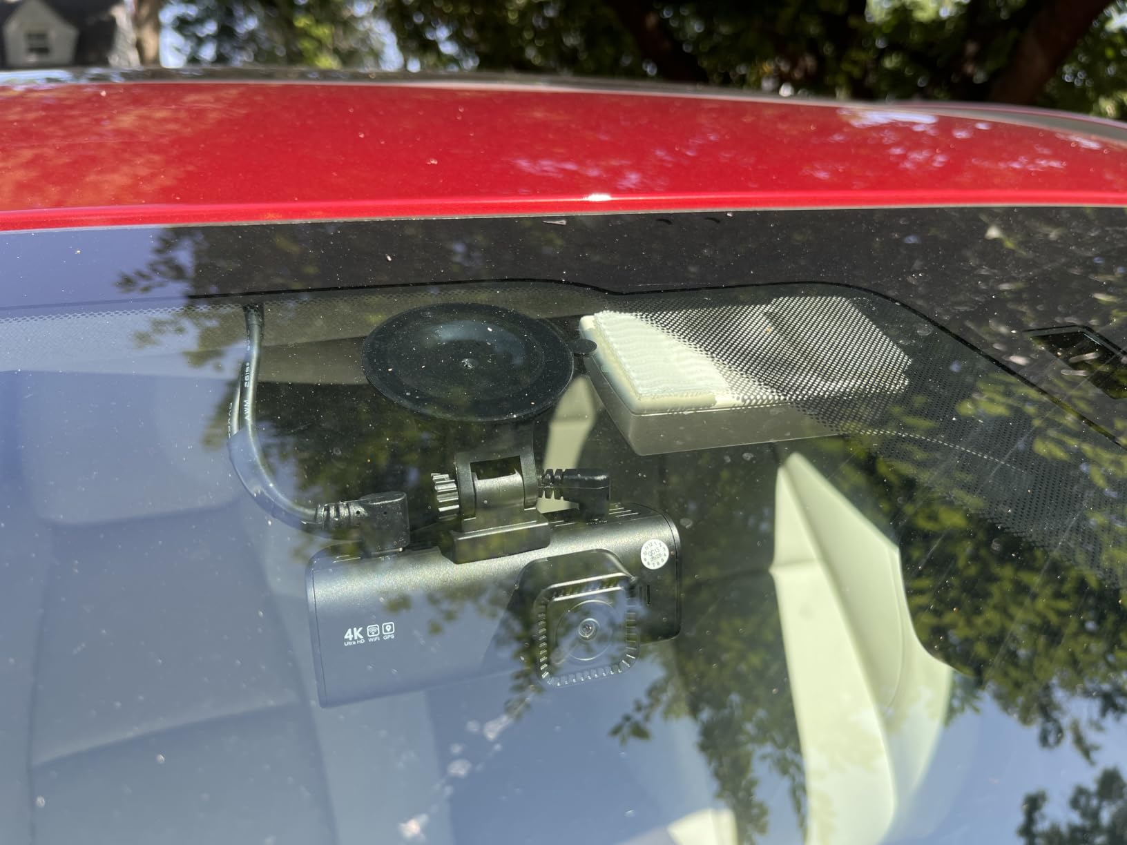 REDTIGER F7NP 4K Dash Cam Front Rear, STARVIS 2 Sensor, Free Card Included | 5.8GHz WiFi-20MB/s Download, WDR Night Vision, Wide Angle, G-sensor Incident Detection, 24H Parking Mode(Hardwire kit needed) customer photo 1