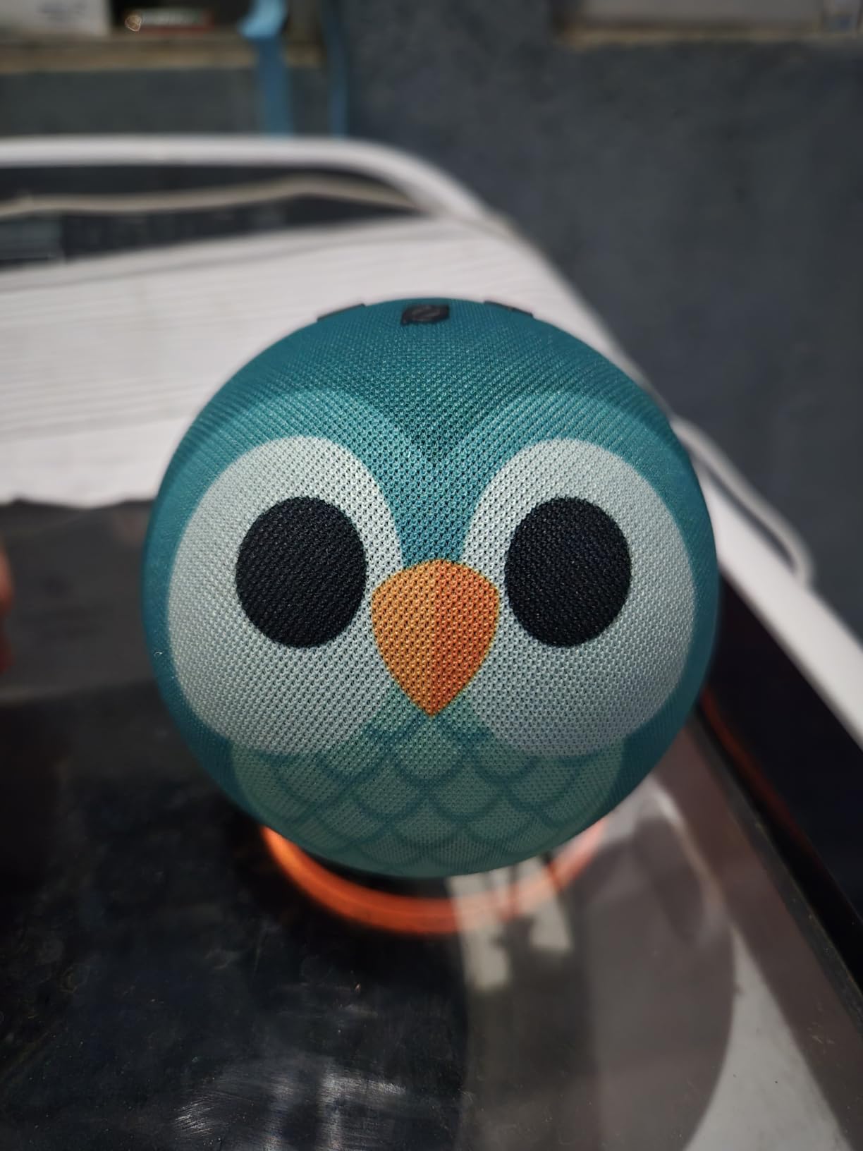 Amazon Echo Dot Kids (newest model), Smart speaker to enjoy age-appropriate audiobooks, sleep routines and Alexa+ experiences to create and learn, Owl design customer photo 2