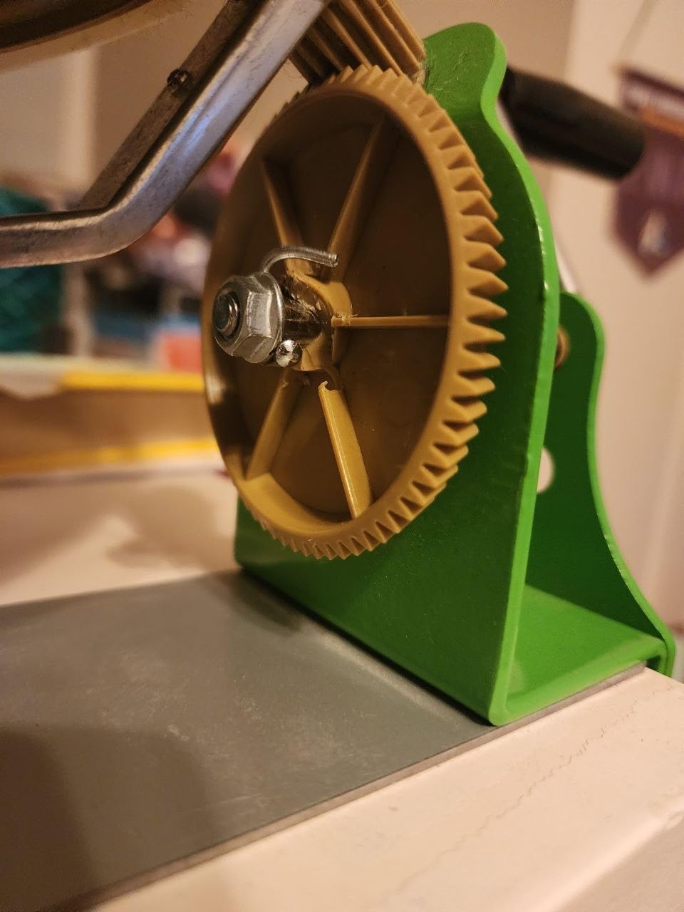 Olikraft Large Capacity Metal Yarn Ball Winder customer photo 2
