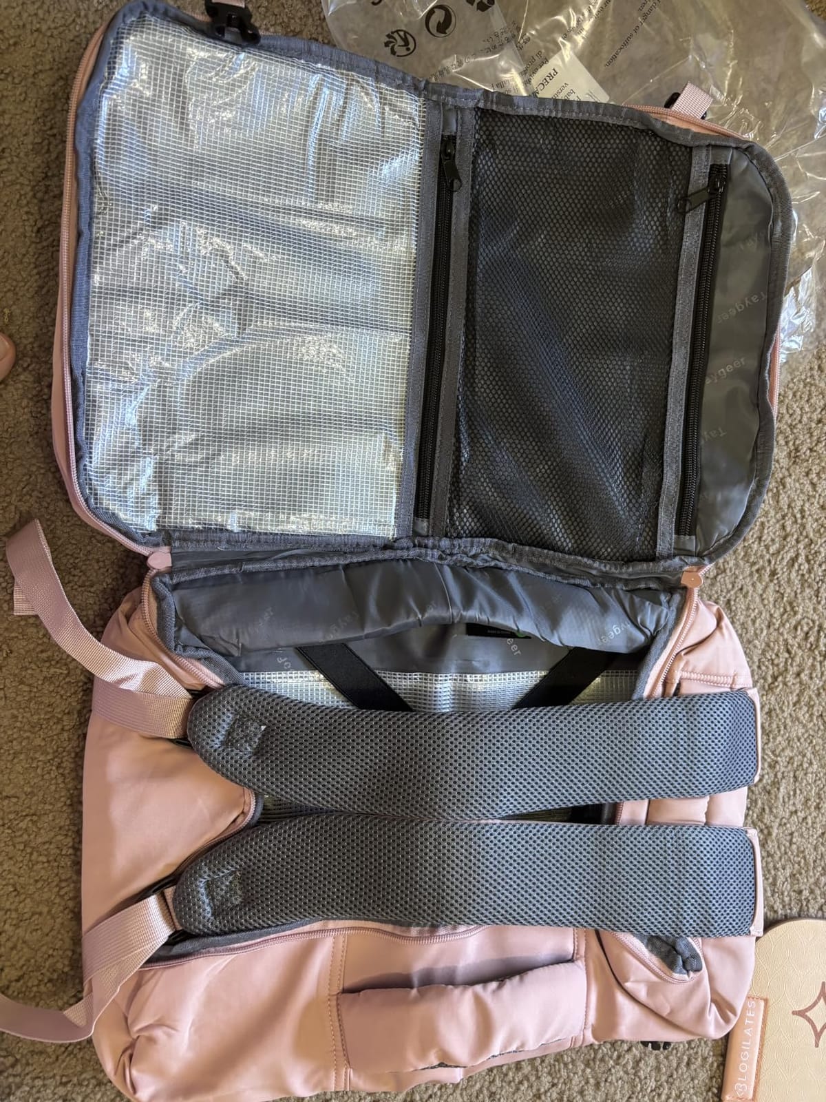 Taygeer Travel Backpack for Women, TSA Carry On Backpack Flight Approved customer photo 1