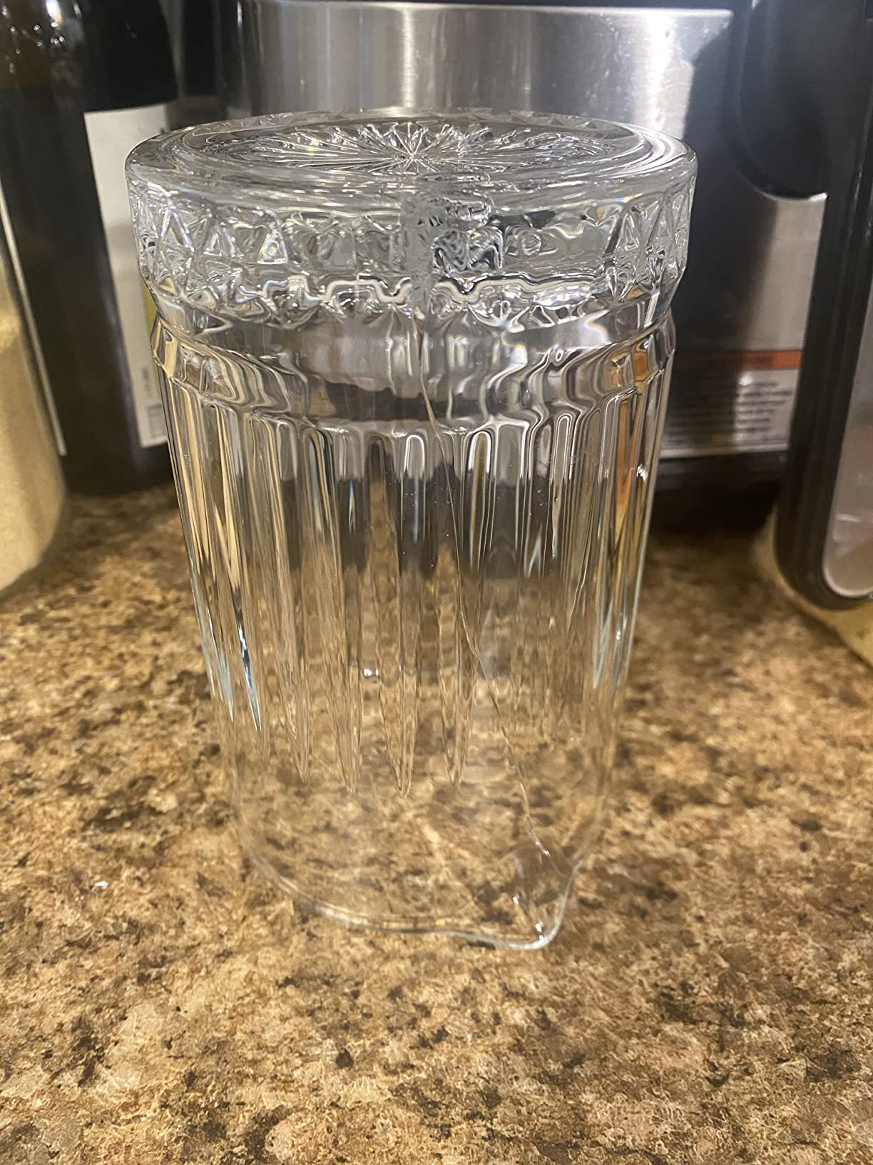 Viski Pedestal Crystal Cocktail Mixing Glass Perfect for Manhattan, Martini, Old Fashioned, Whiskey Sour, Negroni, Bartender Tools, Bartending Supplies, Home Bar Accessories, 23 oz customer photo 2
