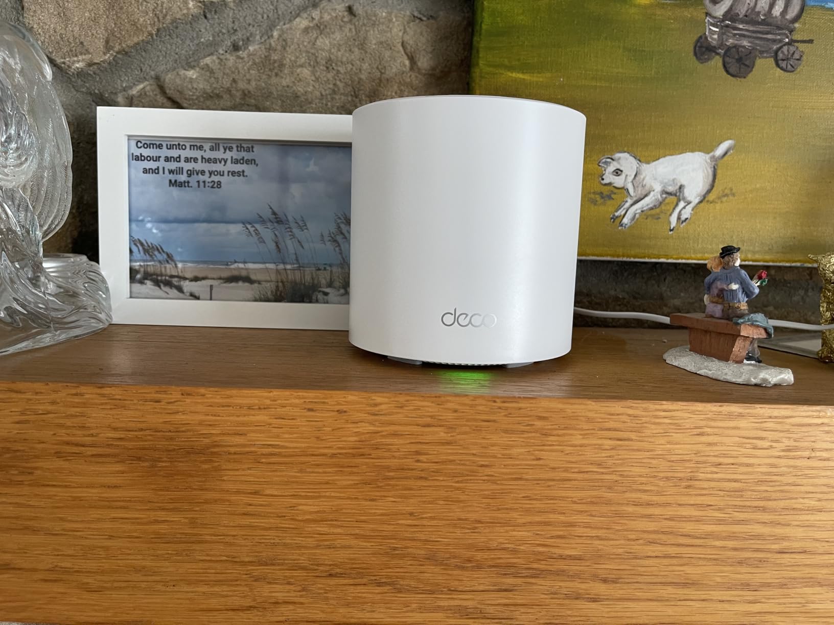 TP-Link Deco X55 AX3000 WiFi 6 Mesh System, Deco X55 (3-Pack) - Covers up to 6500 Sq.Ft., Replaces Wireless Router and Extender, 3 Gigabit ports per unit, supports Ethernet Backhaul customer photo 1