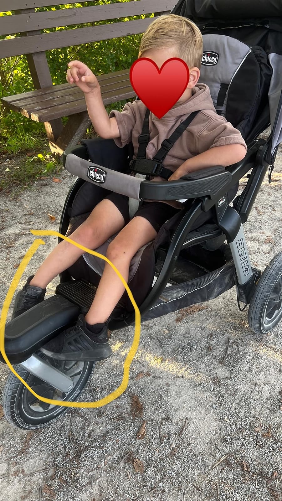 Chicco Activ3 All-Terrain Jogging Stroller w/Adjustable Suspension customer photo 2