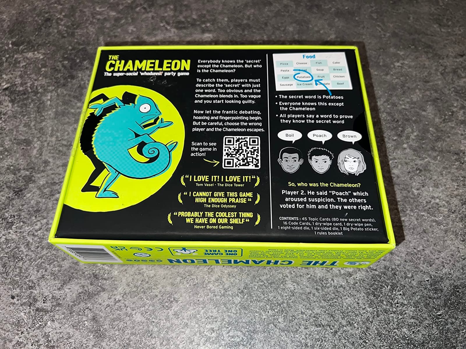 The Chameleon Award-Winning Spot The Imposter Board Game | Find the Traitor, Party Board Game for Game Night, Fun Family Card Game for Groups, Bluffing Game, 3-8 Players customer photo 2