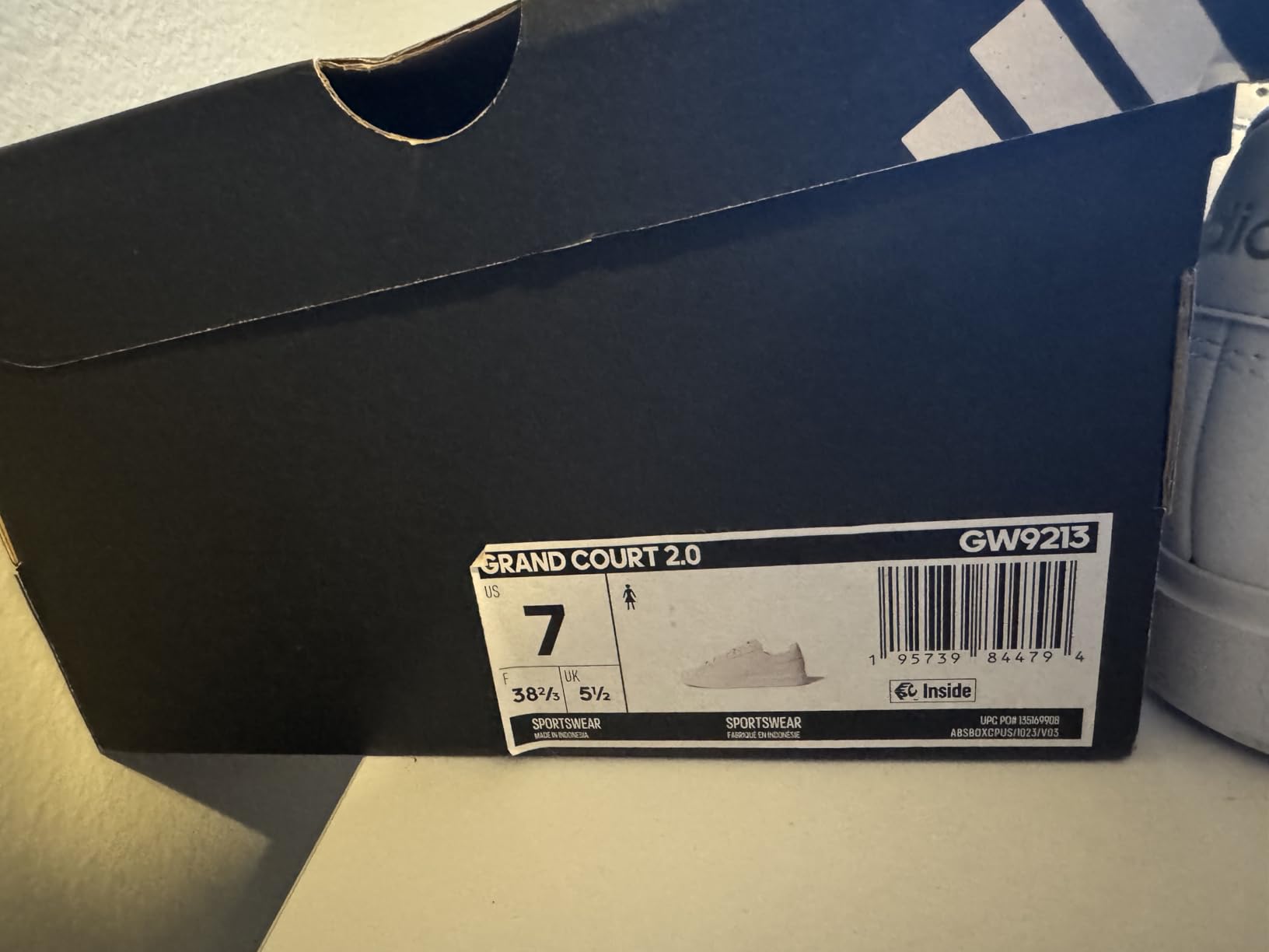 adidas Women's Grand Court 2.0 Tennis Shoe customer photo 2