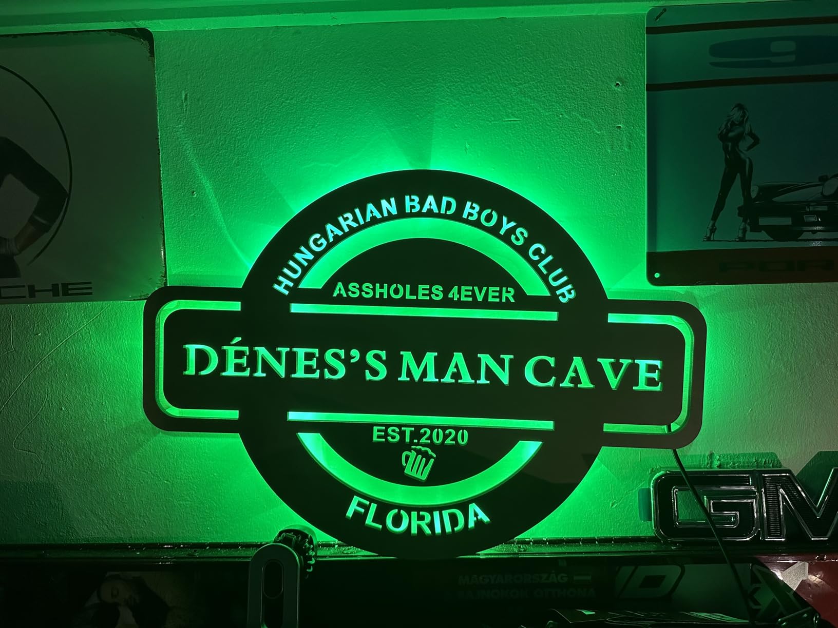 Personalized Cigar Bar Home Bar Colorful LED Neon Light Sign,Customize Name Date Fine Cigars Shop Smoking Room Man Cave LED Neon Sign customer photo 2