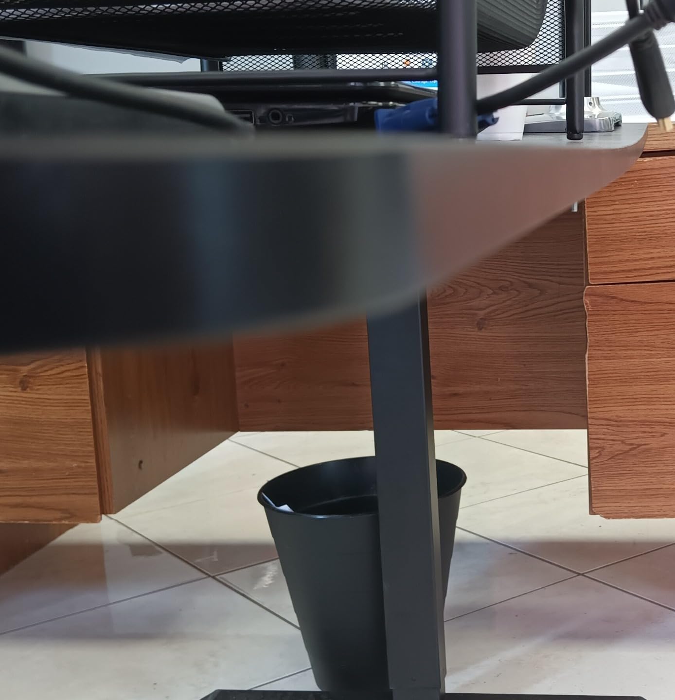 Furmax 55 Inches Electric Height Adjustable Standing Desk Home Office Desk customer photo 2