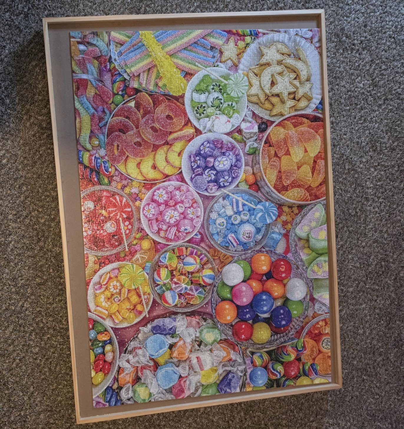 ALL4JIG 1500 Piece Rotating Puzzle Board with 4 Drawer 24.92