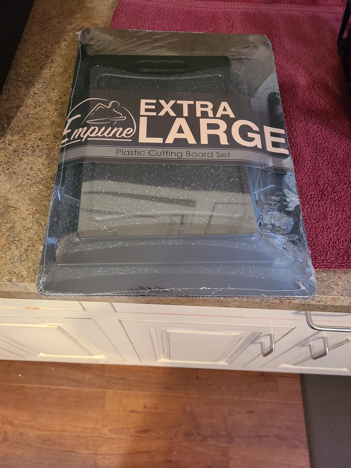 Extra Large Cutting Boards, Plastic Cutting Boards for Kitchen (Set of 3) customer photo 1