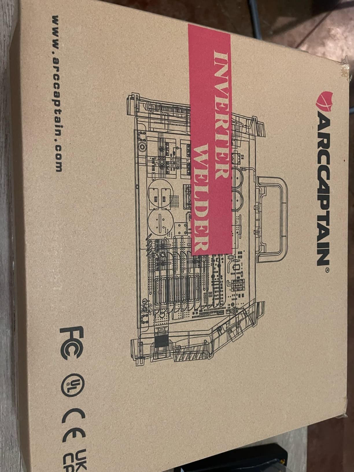 ARCCAPTAIN Stick Welder, 200A ARC/Lift TIG Welding Machine, 110V/220V customer photo 1
