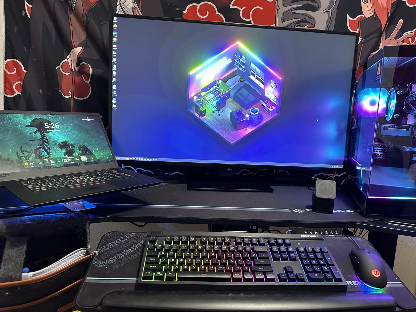 EUREKA ERGONOMIC Gaming Desk, 72