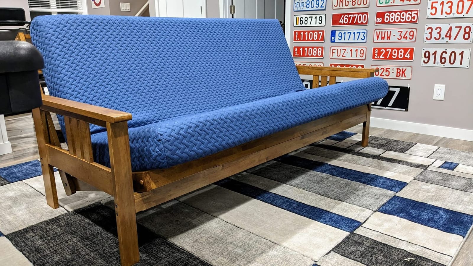 Milliard Full Size Futon Mattress, Light Grey, 71 x 52 x 6 Inch, Memory Foam Futon Mattress Full Size, CertiPUR-US, Comfy Sofa Bed, Couch, Removable Washable Hypoallergenic Cover, Frame Not Included customer photo 1