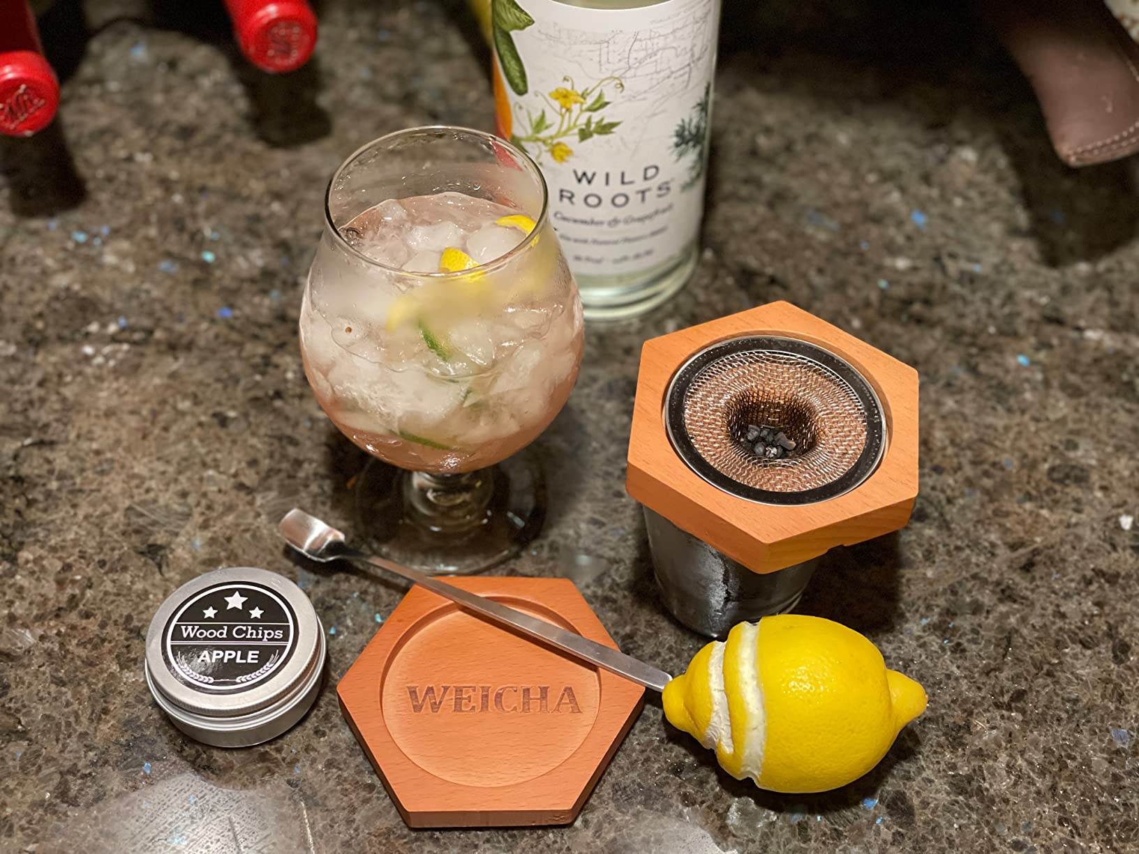 Bourbon Whiskey Gifts for Men Dad - Fun Cocktail Smoker Kit with Torch | Birthday Anniversary Unique Gifts for Men Dad Boyfriend Husband Grandpa, Cool Smoked Bourbon Kit, Mens Gifts Ideas customer photo 1