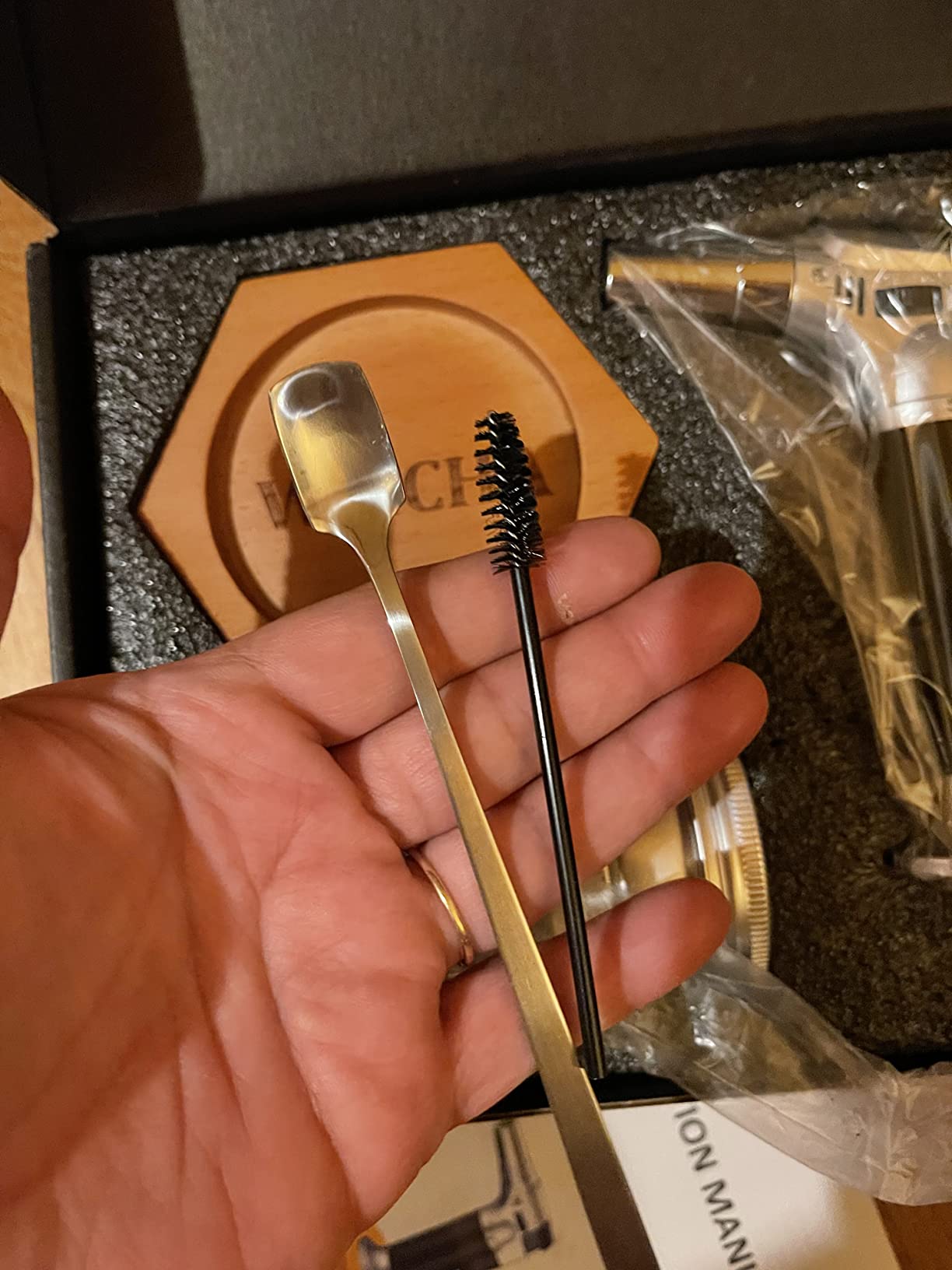 Bourbon Whiskey Gifts for Men Dad - Fun Cocktail Smoker Kit with Torch | Birthday Anniversary Unique Gifts for Men Dad Boyfriend Husband Grandpa, Cool Smoked Bourbon Kit, Mens Gifts Ideas customer photo 2