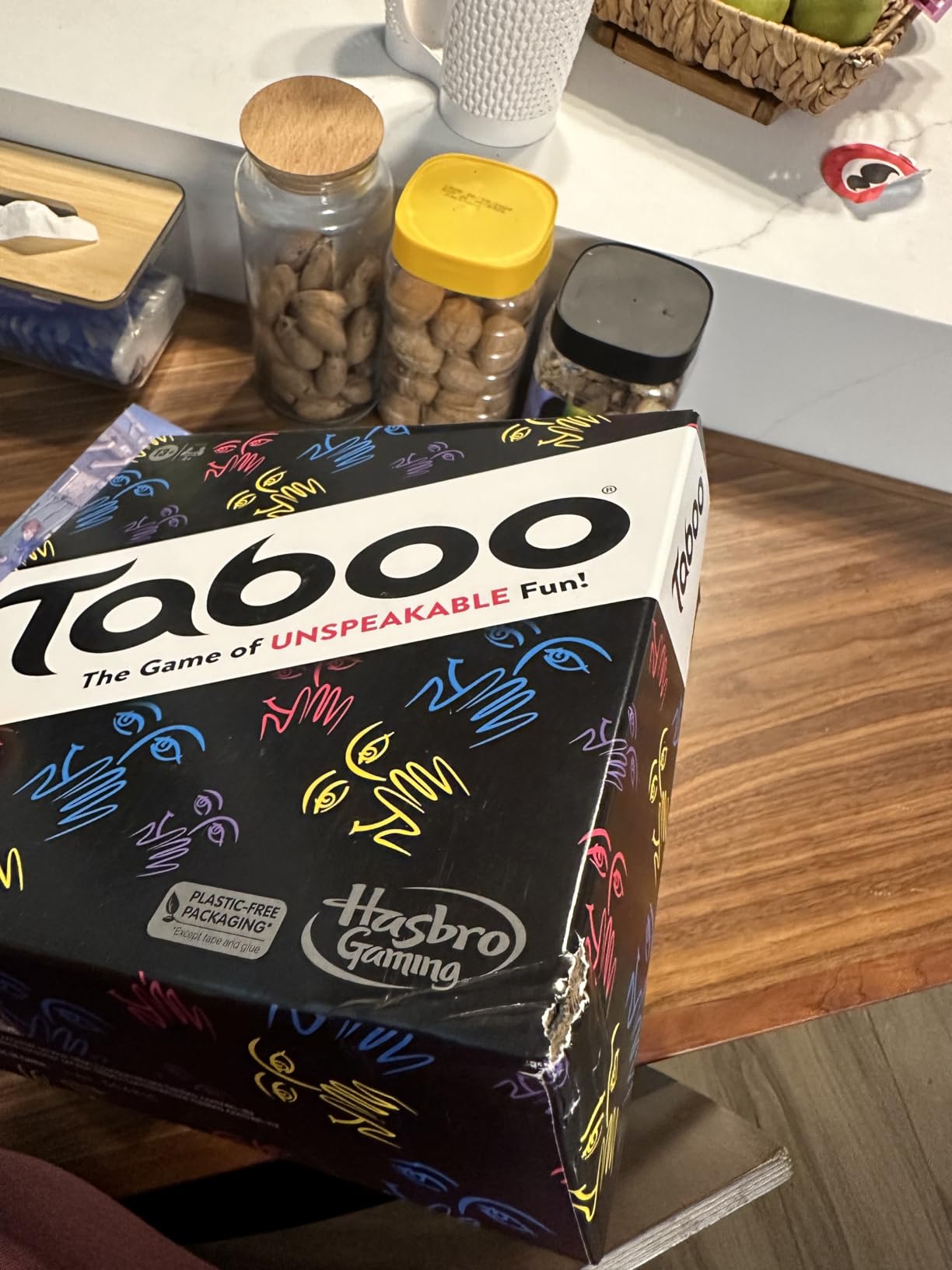 Hasbro Gaming Taboo Classic Game, Party Word Guessing Game for Adults and Teens, Board Game for 4+ Players Ages 13 and Up customer photo 2