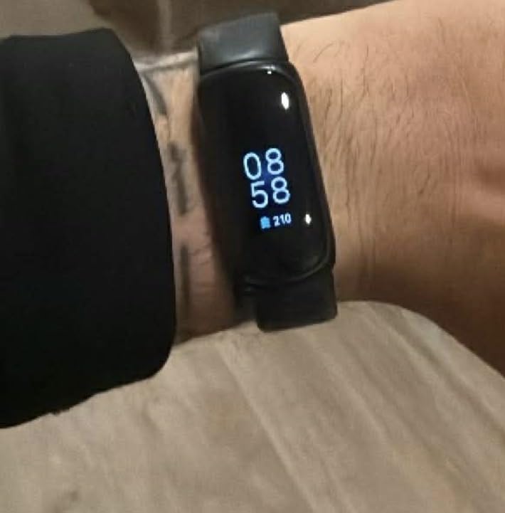 Google Fitbit Inspire 3 - Lilac Bliss/Black - Small and Large Bands | Stress management, sleep tracking, 24/7 heart rate, 3-month Google Health Premium membership included, small and large bands customer photo 1