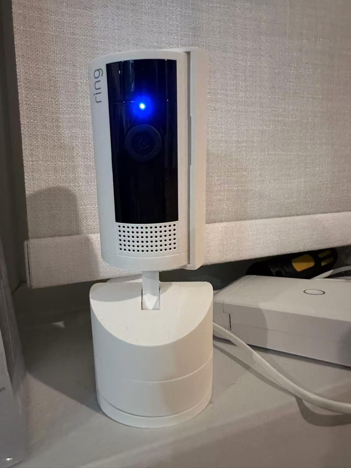 Ring Indoor Cam (newest model) - Home or business security in 1080p HD video, Black customer photo 2