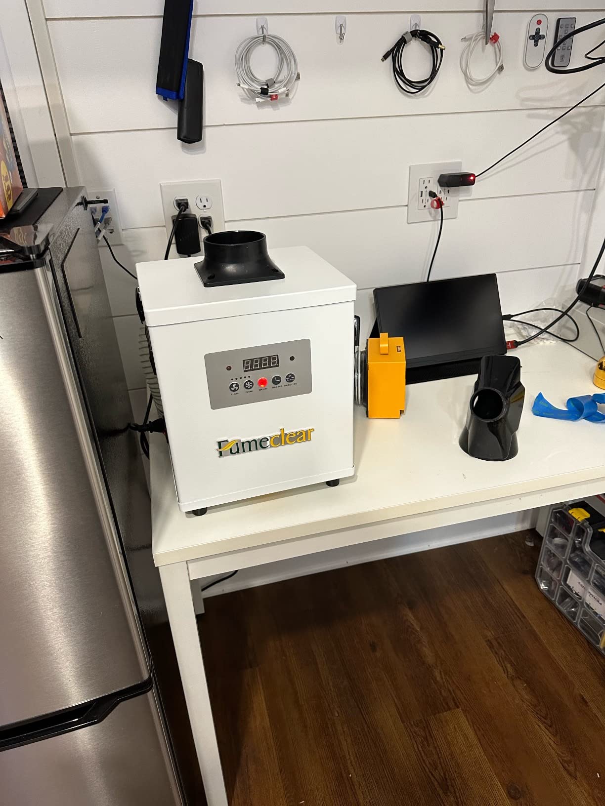 FumeClear FC-100A Fume Extractor Low-Noise & High Iodine 3-Stage Filtration customer photo 2