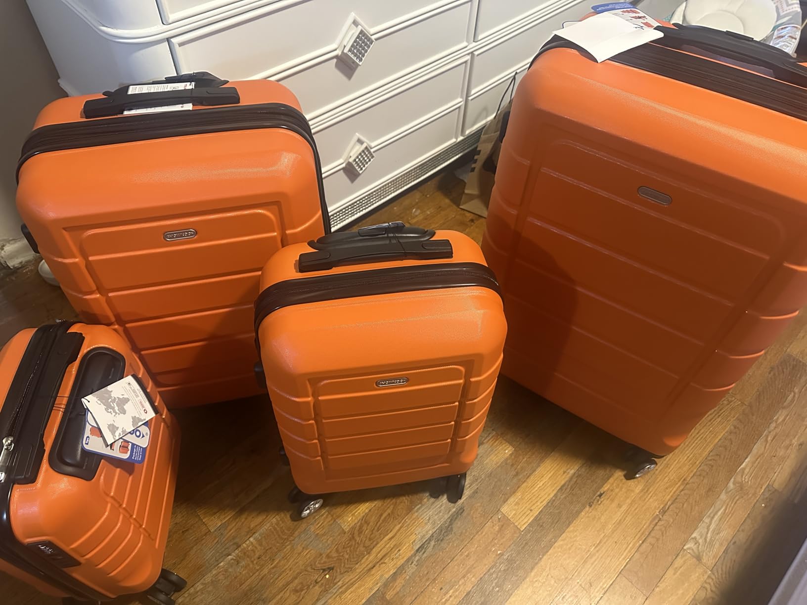 SHOWKOO G-Series Luggage set 4pcs, 100% PC Durable Hardshell Suitcase customer photo 2