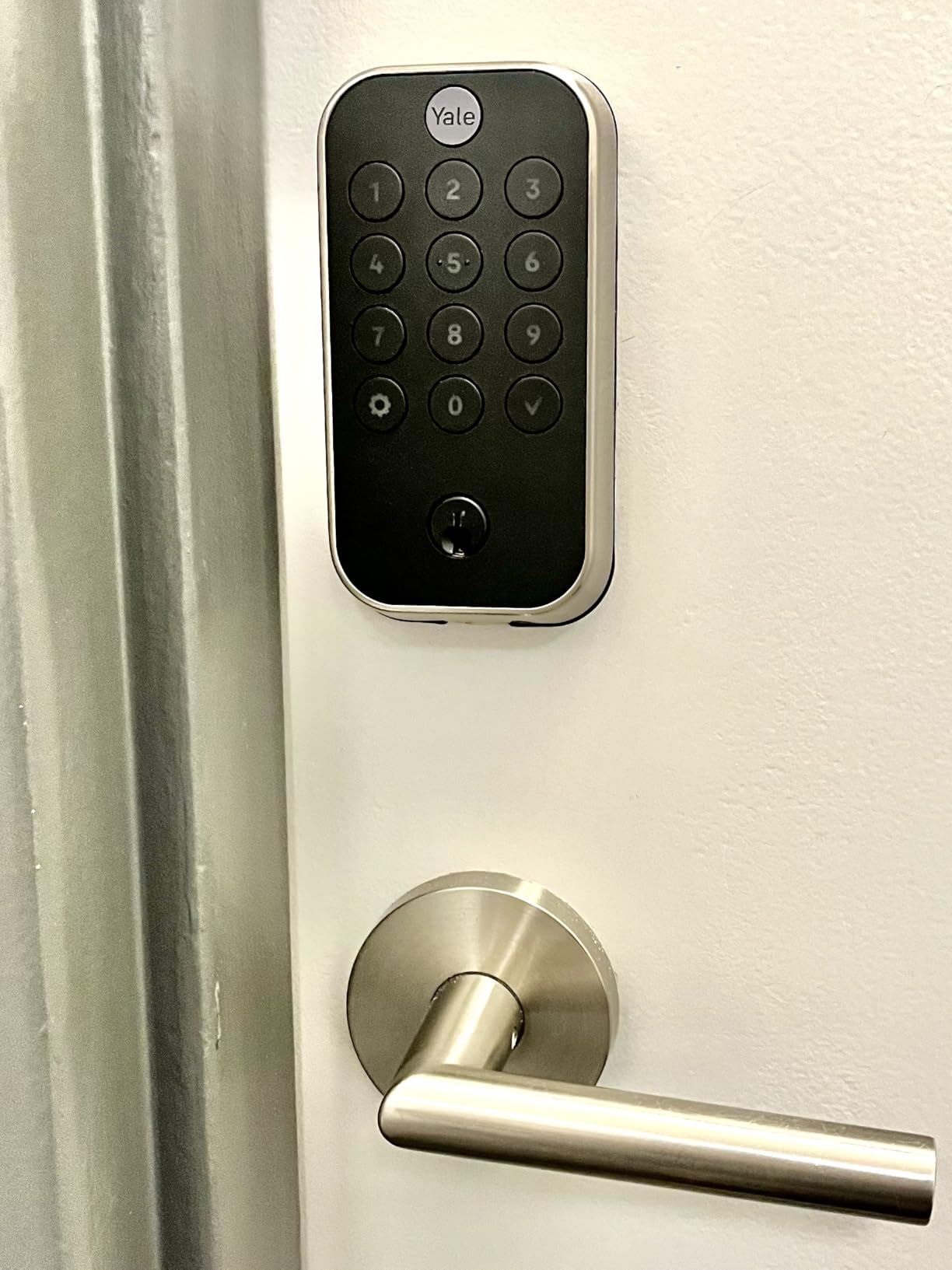 Yale WiFi Smart Lock Deadbolt with Keypad, Keyless Entry, Black Suede | Assure Lock 2 Smart Door Lock, Remote App Control (US & Canada Only), Scheduled Code Sharing, Airbnb Compatible, Backup Key customer photo 2