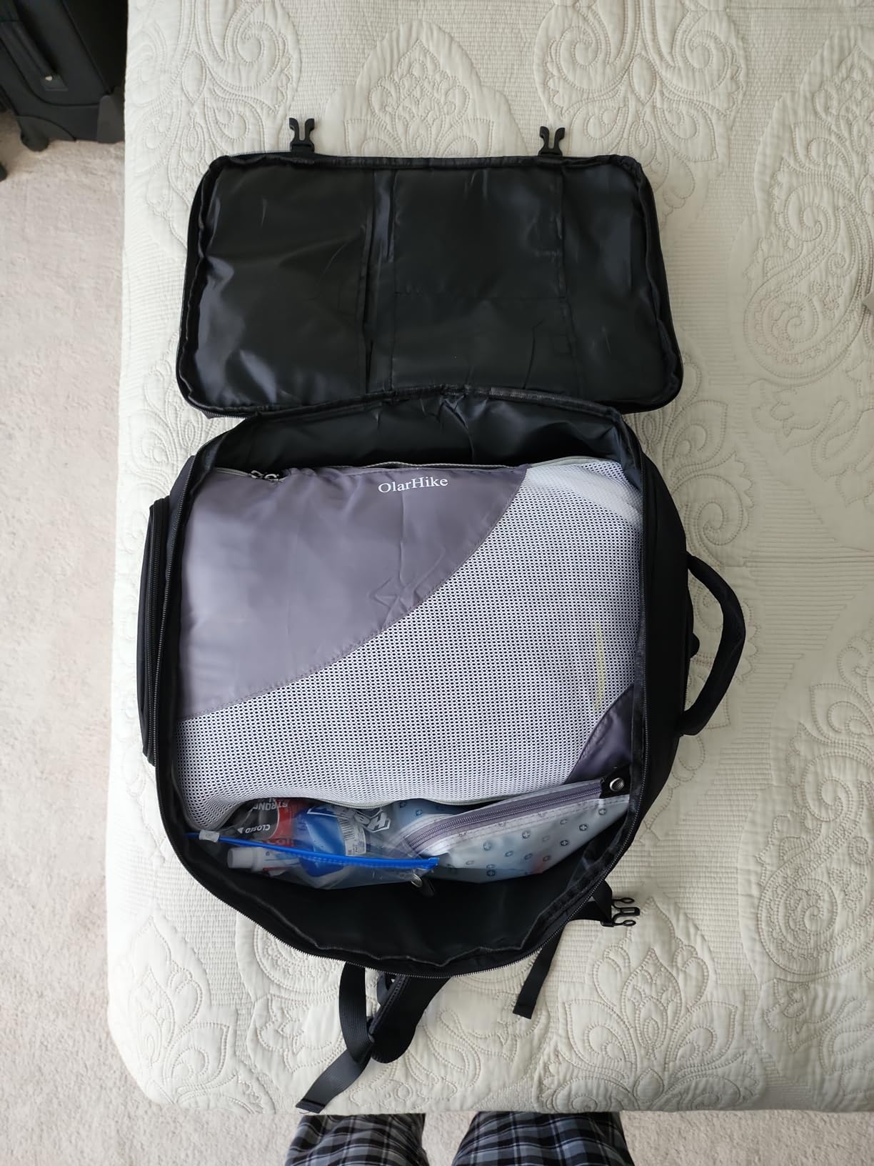 Carry On Backpack, Expandable Extra Large Travel Backpack for Men Women customer photo 1
