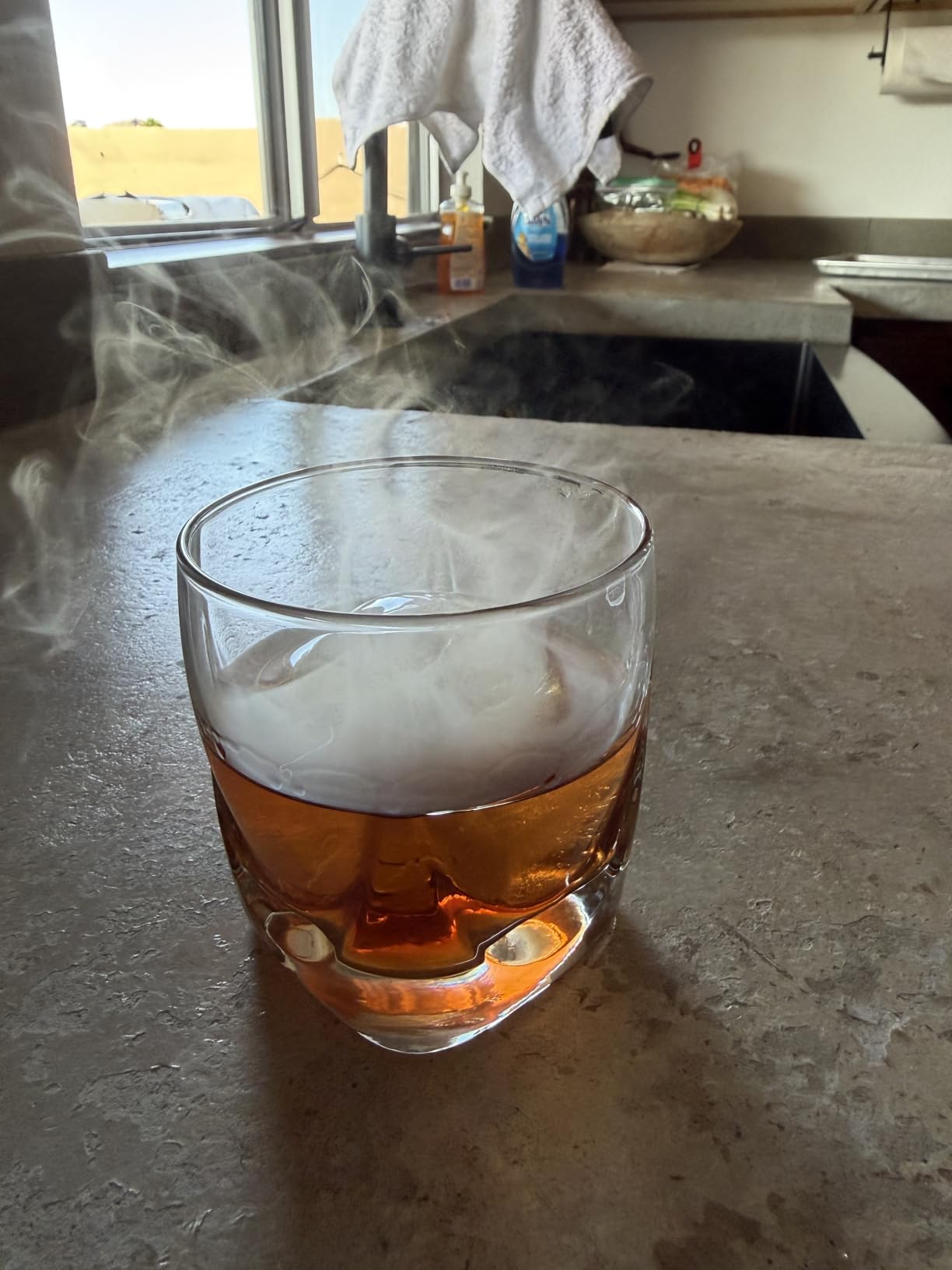 Whiskey Smoker Kit with Torch - 6 Flavors Wood Chips, 2 Glasses, 2 Ice Ball Molds - Cocktail Smoker Infuser Kit, Old Fashioned Drink Smoker Kit, Birthday Bourbon Whiskey Gifts for Men,Dad(NO Butane) customer photo 2