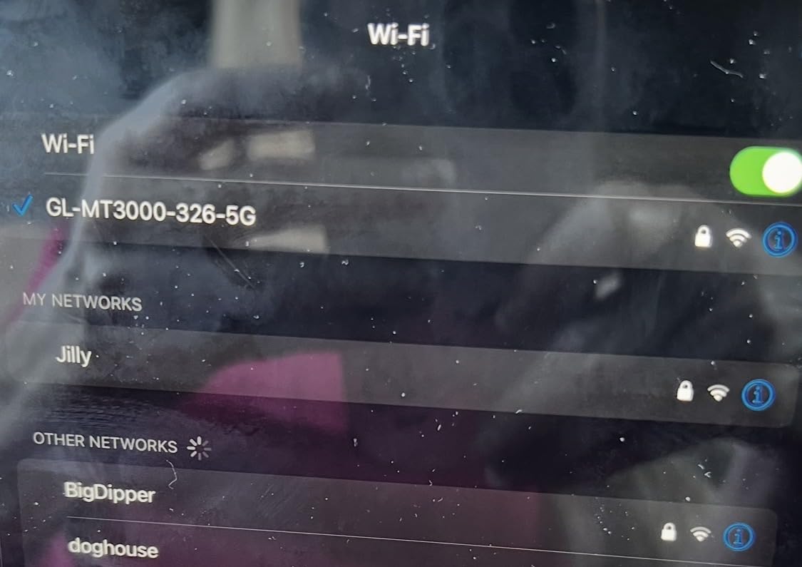 GL.iNet GL-MT3000 Beryl AX Wi-Fi 6 Travel Router - 2.5G WAN, VPN, OpenWrt, Wi-Fi 6 dual band 574Mbps 2.4GHz plus 2402Mbps 5GHz, 2.5G WAN, gigabit LAN, USB 3.0 customer photo 2