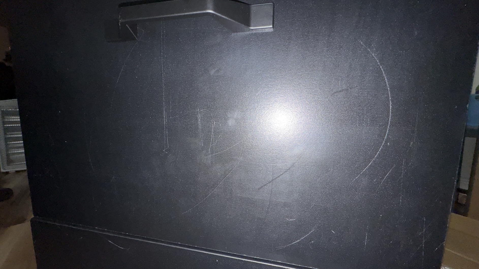 VASAGLE CUSTOS Collection - 2-Drawer File Cabinet, Small Rolling Filing Cabinet for Home Office, Printer Stand, for A4, Letter-Size Documents, 15.7 x 16.5 x 27.6 Inches, Matte Black UOFC040B16V2S customer photo 2