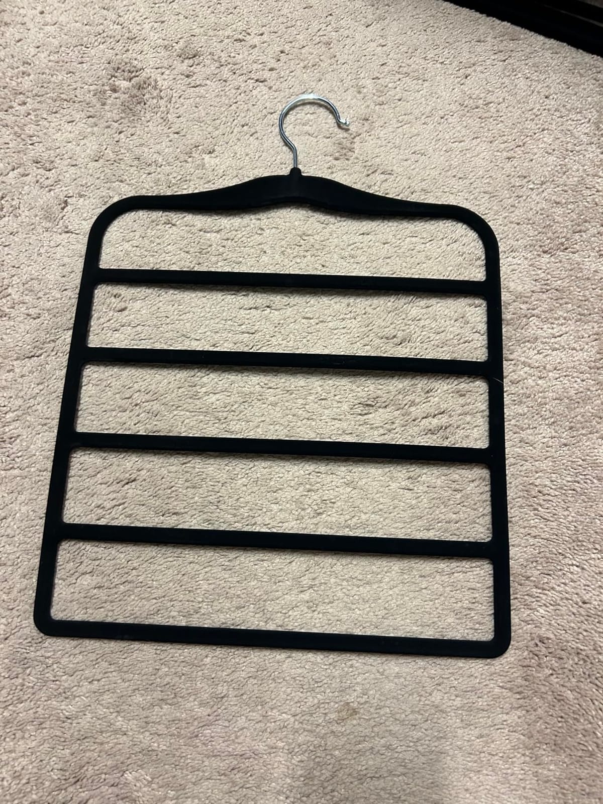 Closet Organizers and Storage, 3 Pack Pants Hangers Space Saving customer photo 2