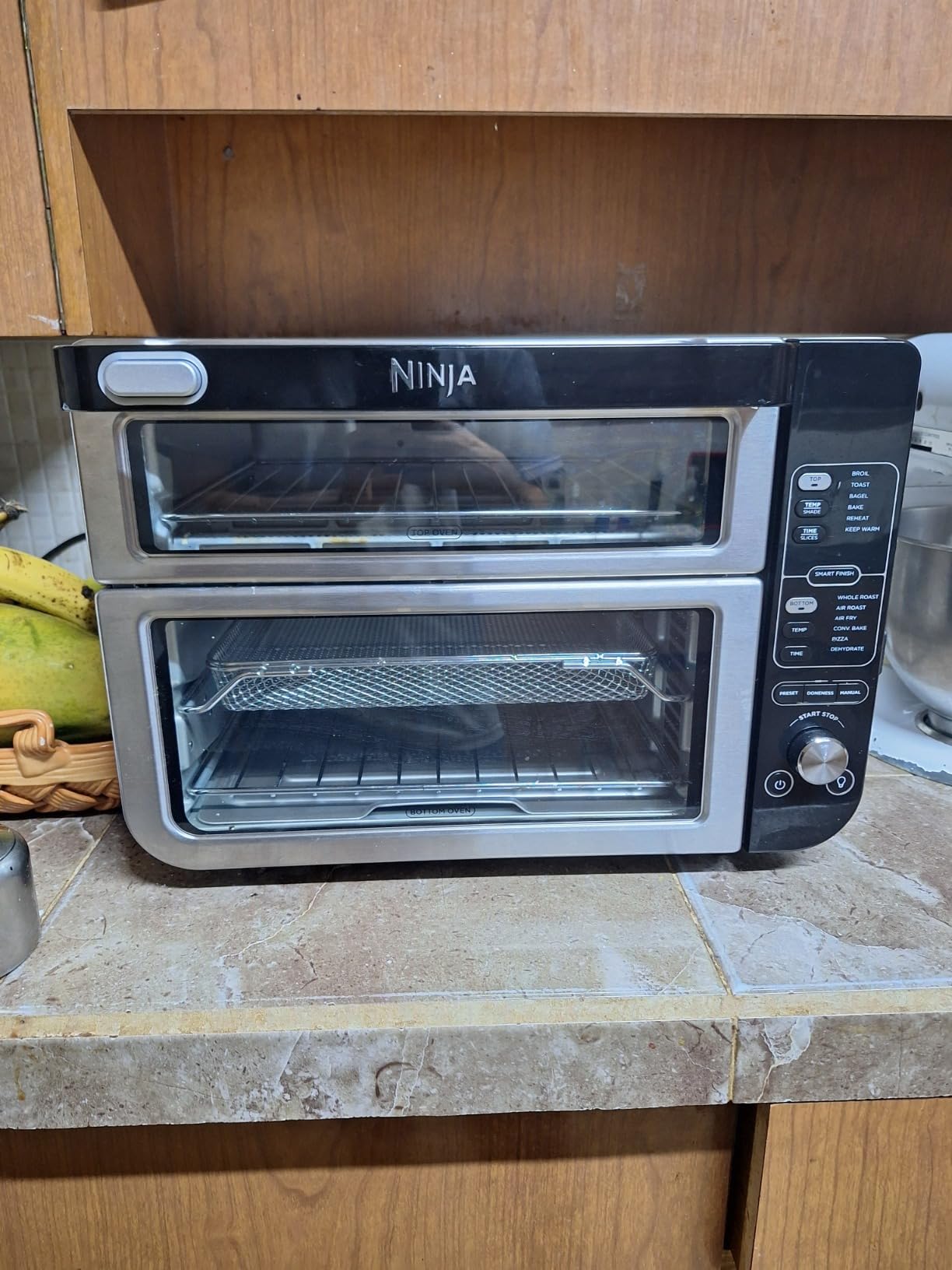 Ninja DCT451 12-in-1 Smart Double Oven with FlexDoor, Thermometer, FlavorSeal, Smart Finish, Rapid Top Convection and Air Fry Bottom, Stainless Steel customer photo 1