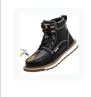 KELODON Waterproof Steel Toe Boots For Men 6