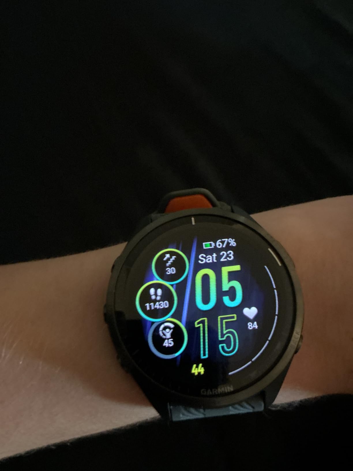 Garmin Forerunner 965, Running Smartwatch, 47mm, Black/Powder Gray | Maps, Advanced Training Metrics & Recovery Insights, Music On Your Wrist, Garmin Coach, Daily Suggested Workouts customer photo 1