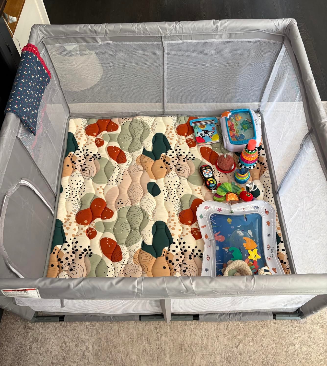 Hiaksedt Baby Playpen 50x50 Inch, Play Pens for Babies and Toddlers customer photo 2