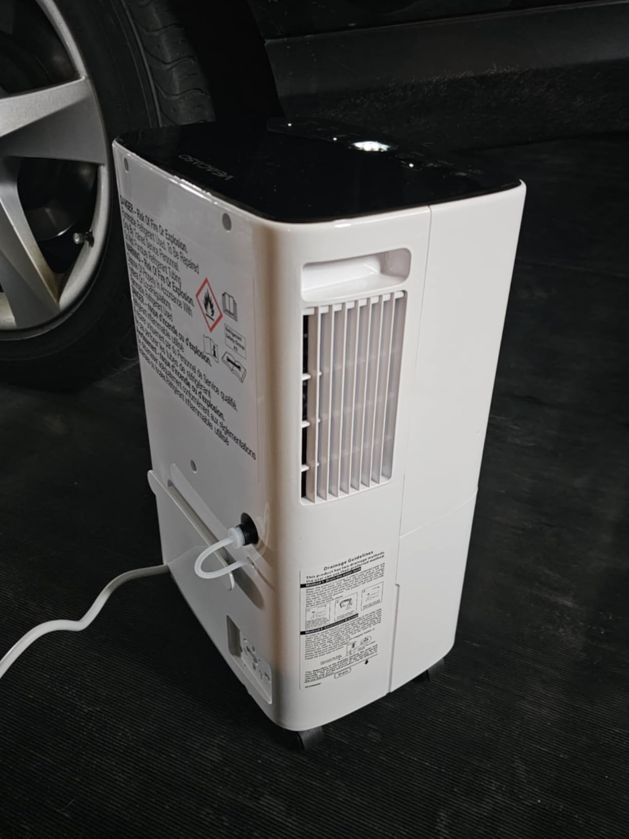VEAGASO 34 Pint/D, 2500 Sq.Ft Dehumidifier for Basement with Drain Hose customer photo 2