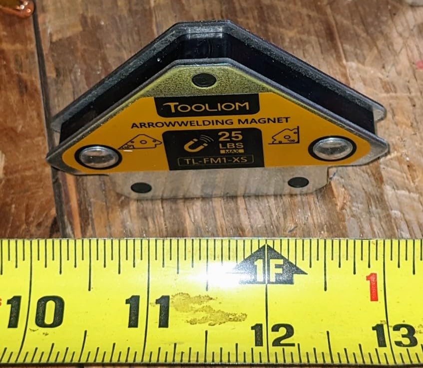 TOOLIOM Arrow Welding Magnet Set, 6-Pcs 25 lb, 50 lb & 75 lb Holding Force customer photo 1