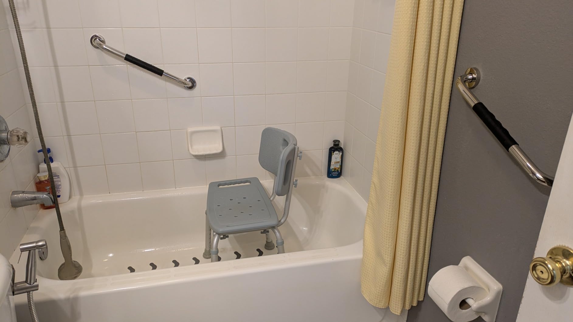 Gotega 24 Inch Shower Grab Bars for Seniors, Anti Slip Handicap Grab Bars customer photo 1