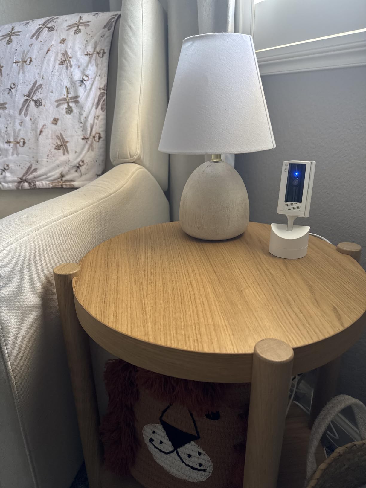 Ring Pan-Tilt Indoor Cam (newest model) - See all around your home or business with 360 deg pan coverage, HD video, plus Two-Way Talk (2024 release), White customer photo 2
