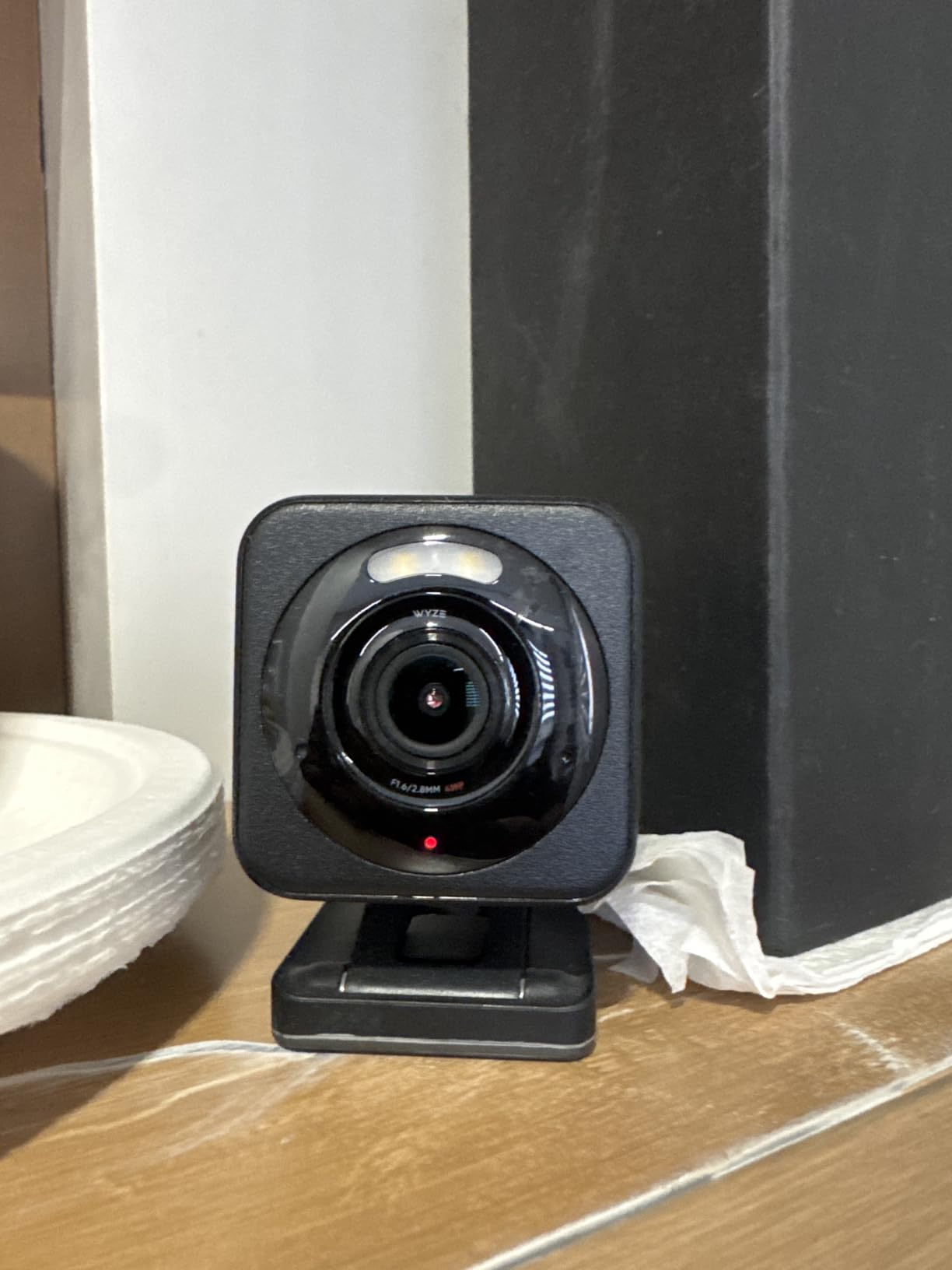 WYZE Cam v4 (Latest Model), 2.5K AI Security Camera, Indoor/Outdoor Cameras for Home Security, Baby Monitor & Pet Camera, Vibrant Color Night Vision, No Subscription Required customer photo 2