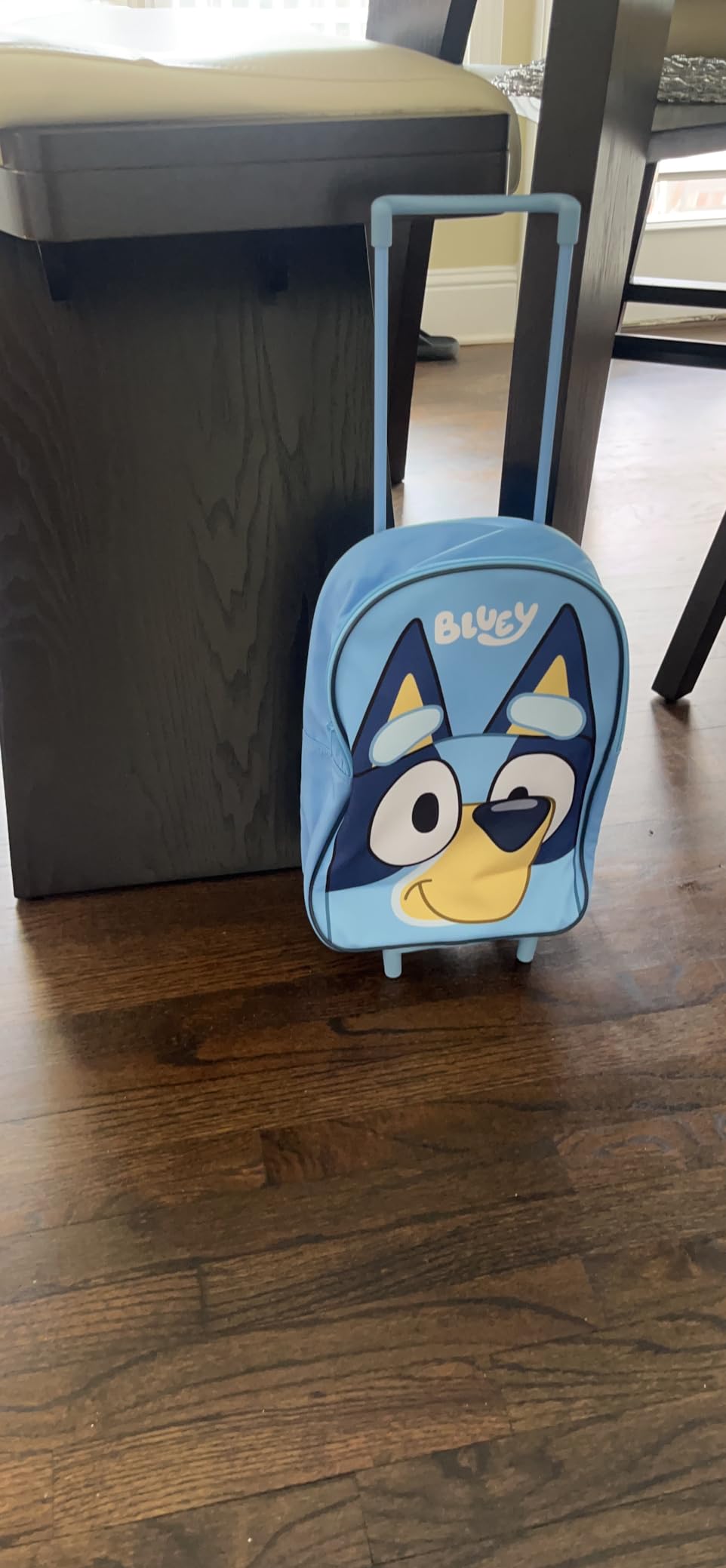 Bluey Kids Rolling Suitcase, 16 x 13 x 4 inches, Luggage for Girls and Boys, Travel Bag with Extendable Handle and Wheels, Gifts for Kids customer photo 2