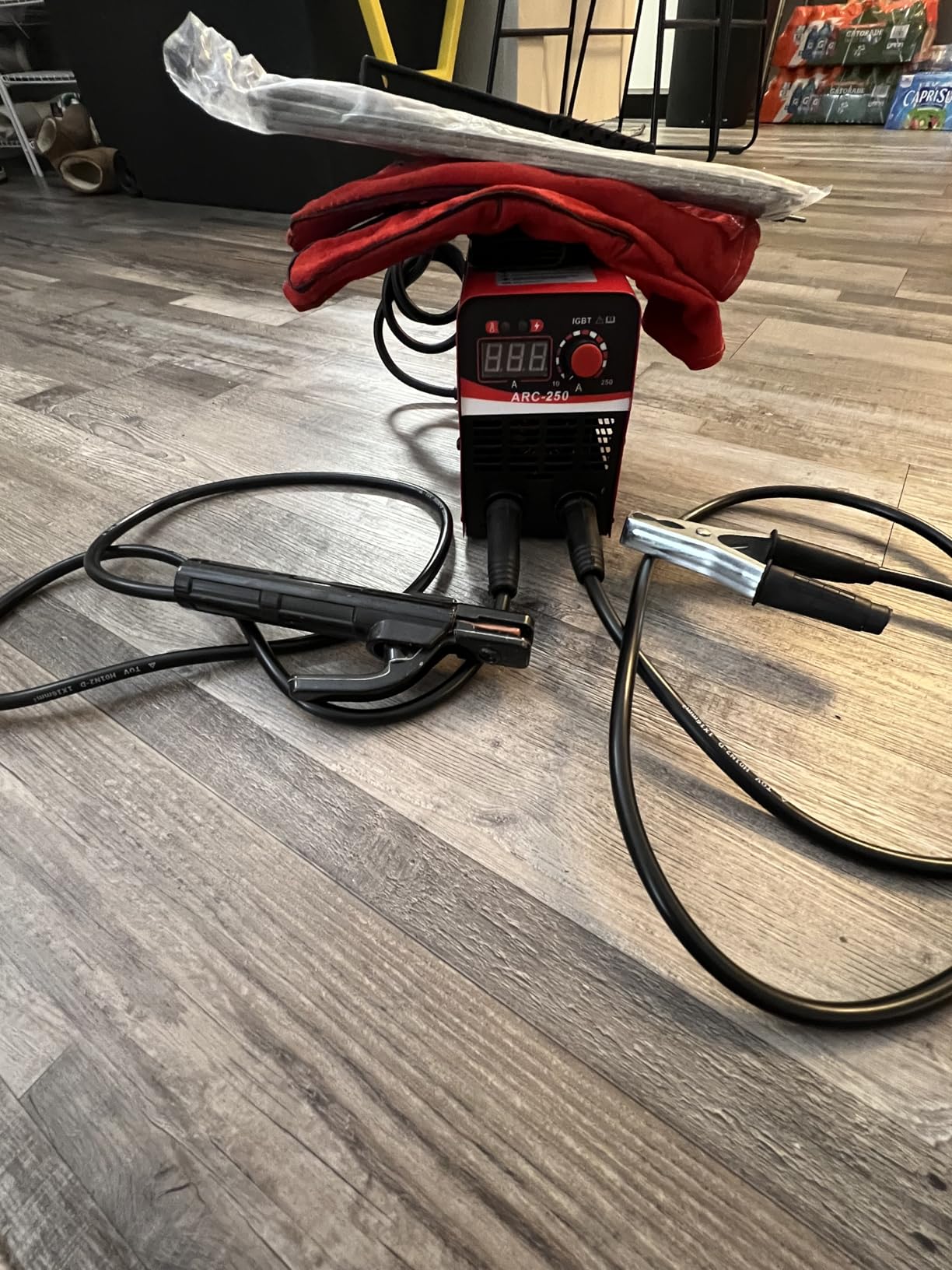 250A Stick Welder 110V, Arc Welder 20PCS Rods, Beginner Home Repair customer photo 2