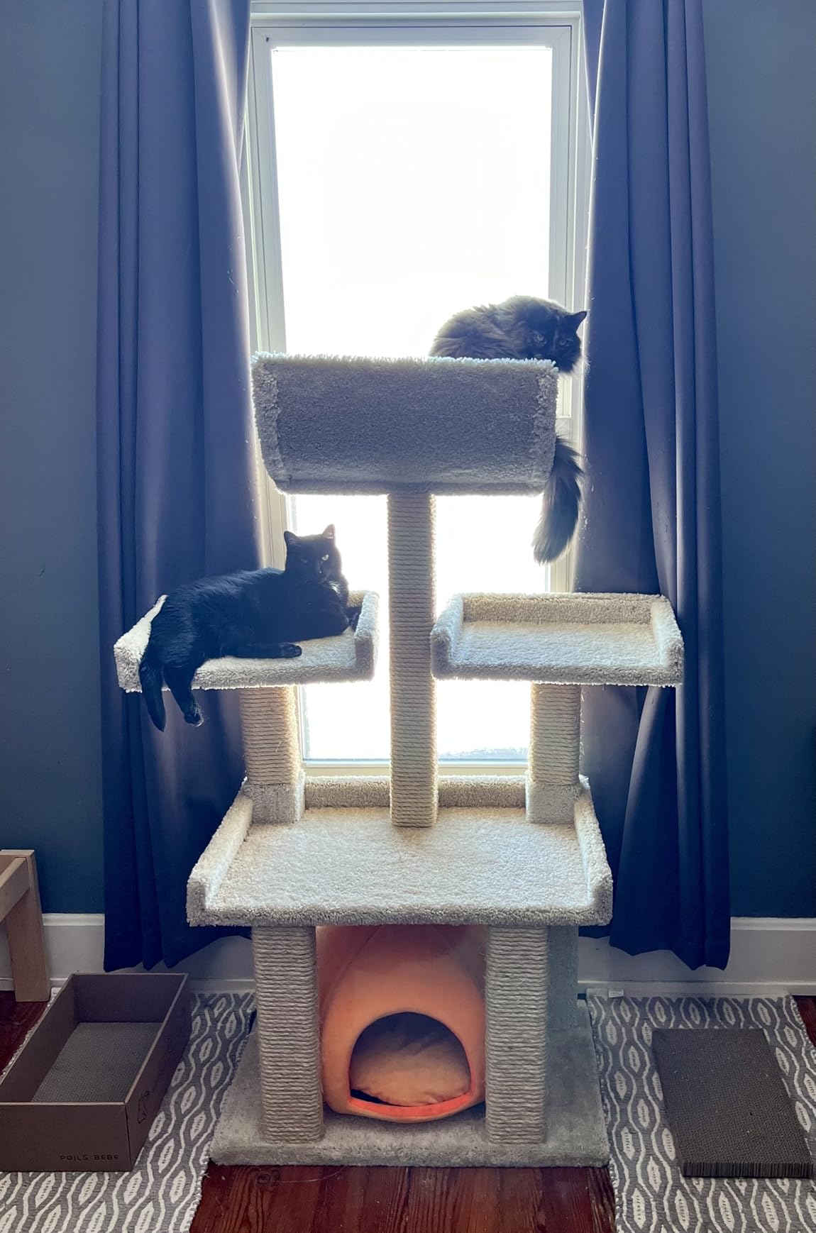 Prestige Cat Trees Extra Large Cat Tree Tower for Big Cats customer photo 1