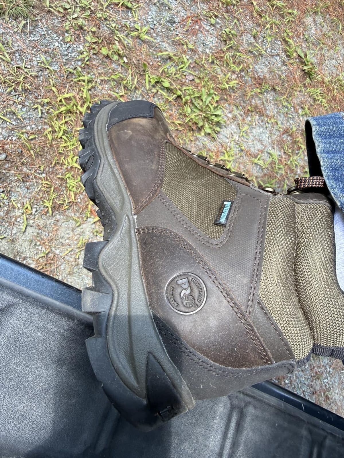 Timberland PRO Men's Keele Ridge Steel Safety Toe Waterproof Industrial Hiker Work Boot customer photo 2