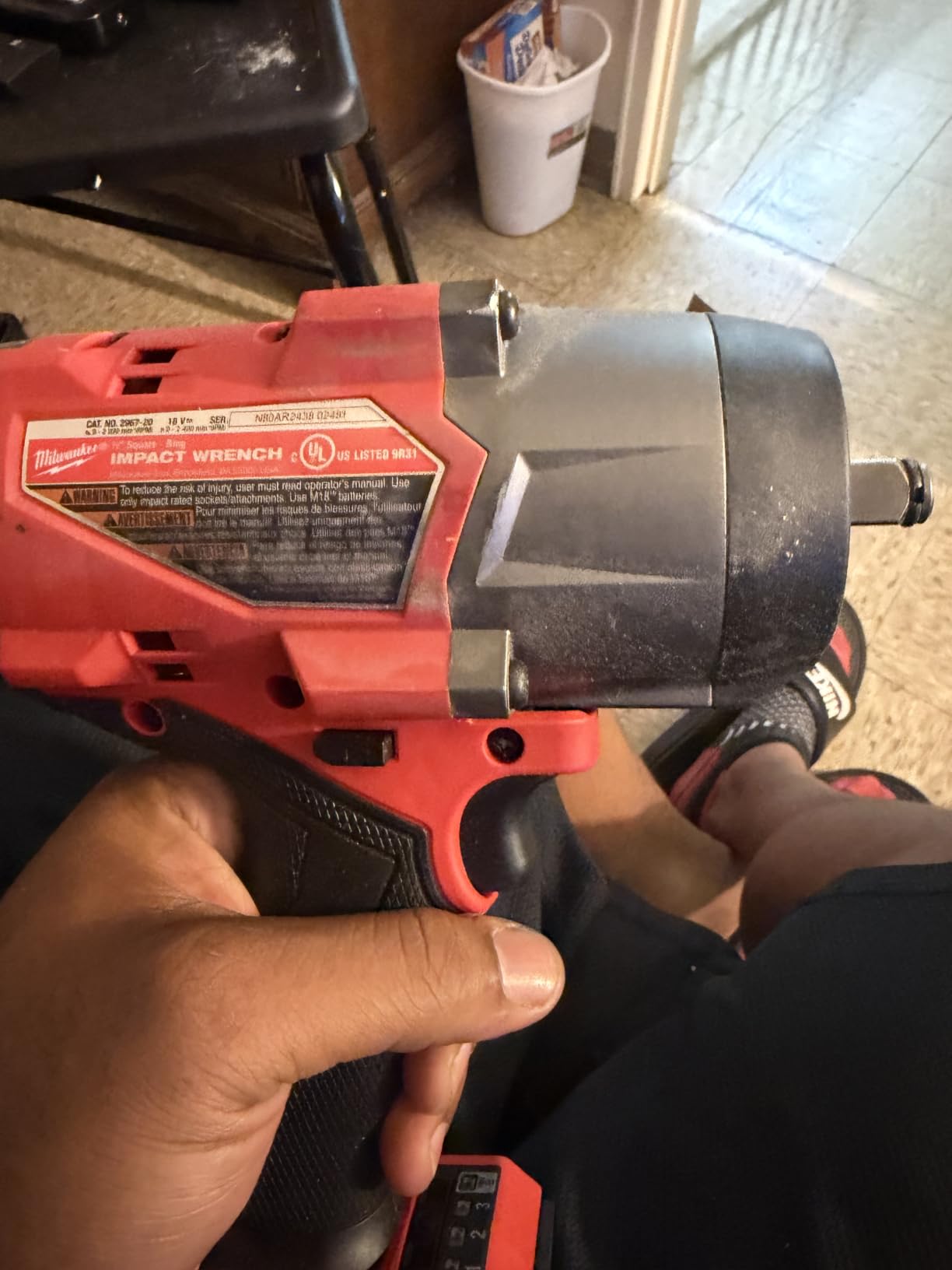 Milwaukee Electric - M18 Fuel 1/2 HIGH Torque Impact Wrench W/FRICTI customer photo 2