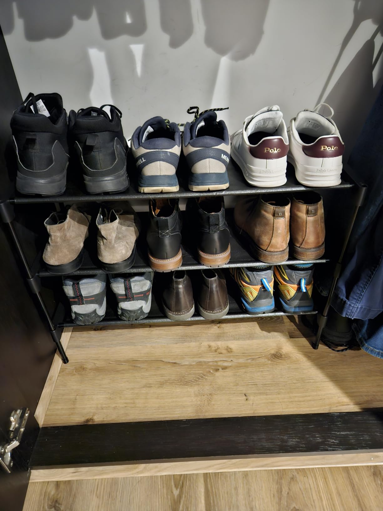 Kitsure Shoe Rack - Non-Woven Shoe Rack Shelf, 27.5