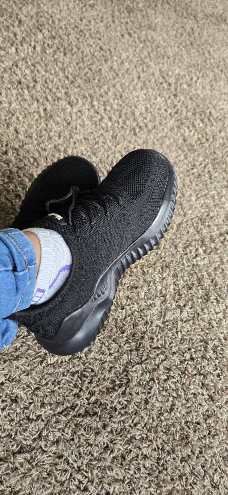Tinefiy Steel Toe Shoes for Women Comfortable Safety Work Sneaker customer photo 1