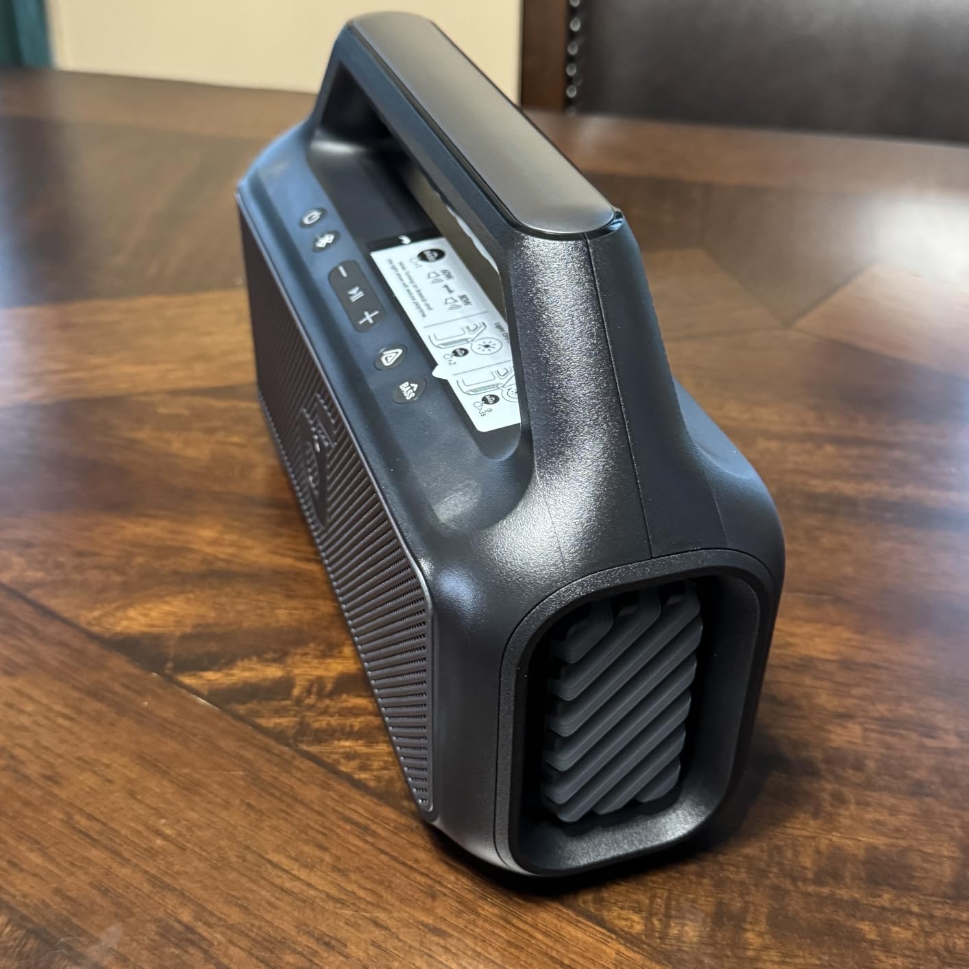 Soundcore Boom 2 by Anker, 80W Outdoor Bluetooth Speaker, 24H Playtime, IPX7 Waterproof, BassUp 2.0, Floatable, RGB lights, USB-C, Custom EQ via soundcore App, Portable for Camping and Beach customer photo 1