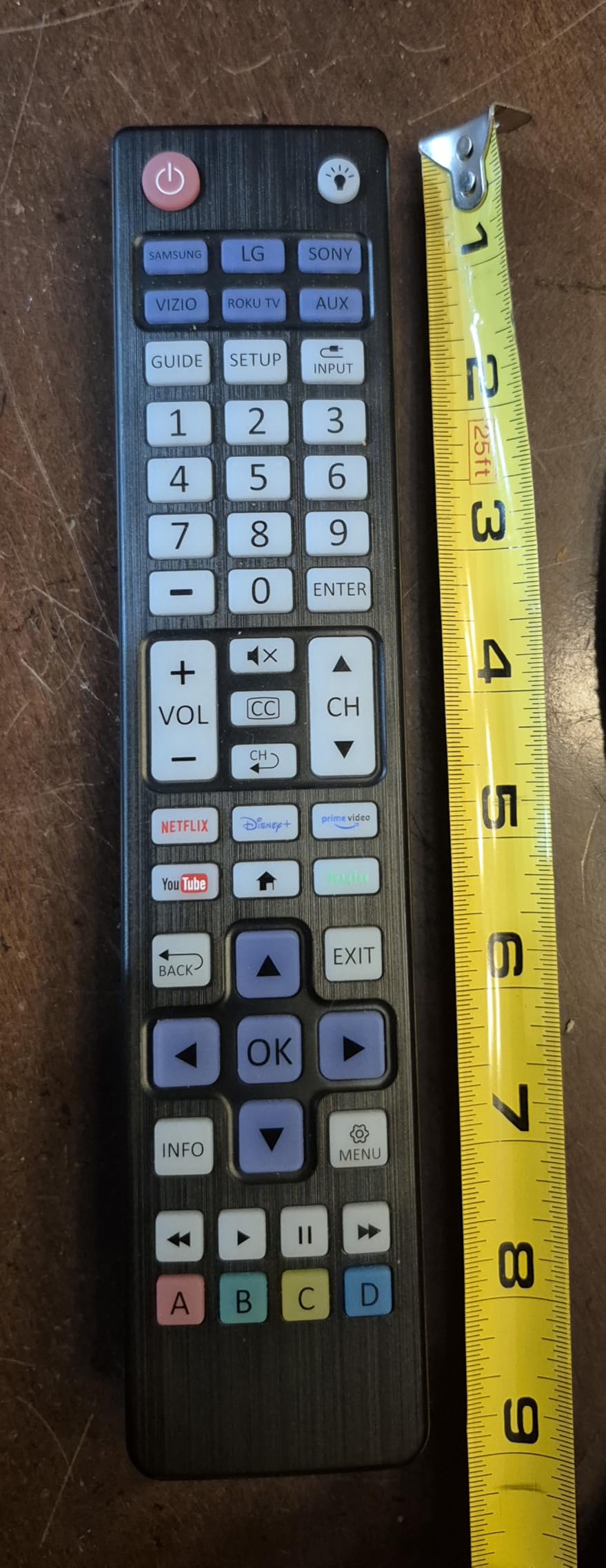 UltraPro Backlit OneTouch Universal Remote Control, Replacement TV Remote customer photo 2
