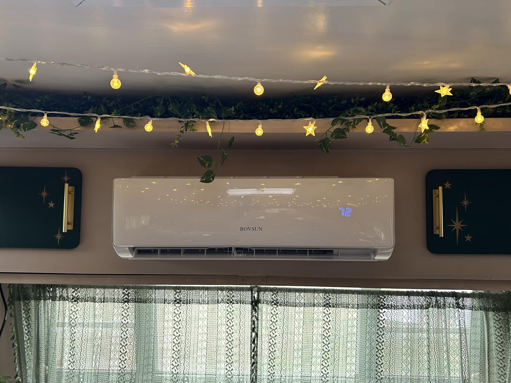 ROVSUN 11500 BTU Wifi Enabled Mini Split Air Conditioner & Heater, 17 SEER2 115V Inverter Ductless Wall AC Unit with Pre-Charged Condenser, Heat Pump & Installation Kit customer photo 2
