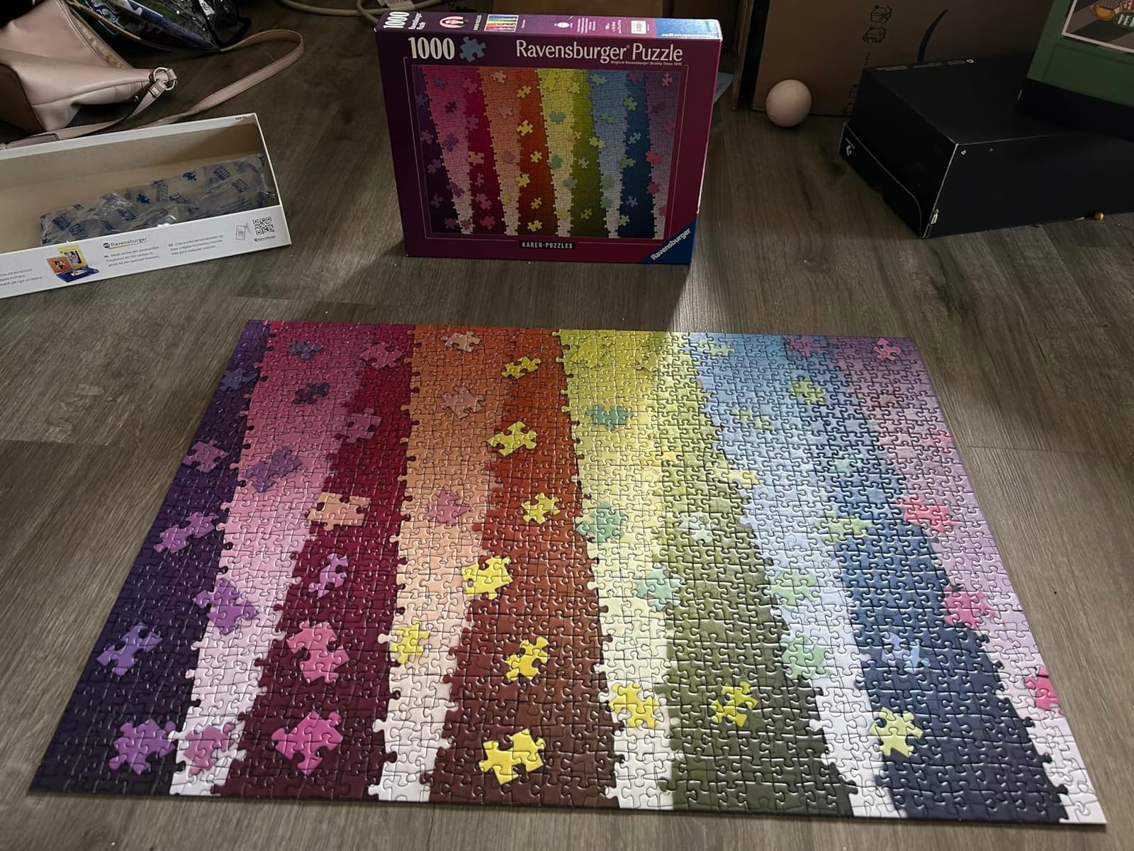 Ravensburger Karen Puzzles - Colors on Colors 1000 Piece Jigsaw Puzzle customer photo 2